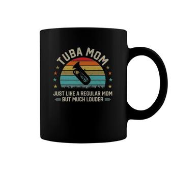 Tuba Mom Mother Tuba Player Brass Music Marching Band Gifts Coffee Mug | Mazezy