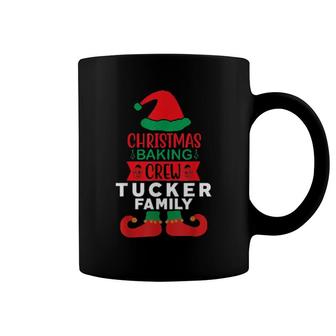 Tucker Family Christmas Baking Crew Matching Elf Coffee Mug | Mazezy