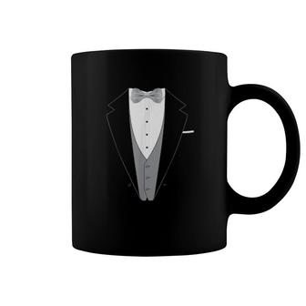 Tuxedo With Bowtie For Weddings Coffee Mug | Mazezy
