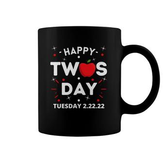 Twosday Tuesday February 22Nd 2022 Cute 22222 Cool Teacher Coffee Mug | Mazezy