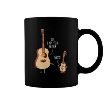 Uke I Am Your Father Ukulele Guitar Music Coffee Mug | Mazezy