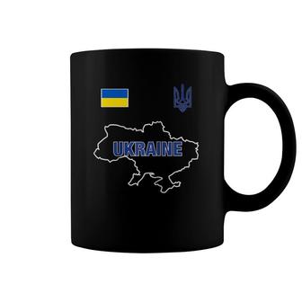 Ukraine 2022 National Football Team Soccer Ukrainian Fan Raglan Baseball Tee Coffee Mug | Mazezy