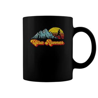 Ultra Runner Retro Style Vintage Trail Running Coffee Mug | Mazezy DE