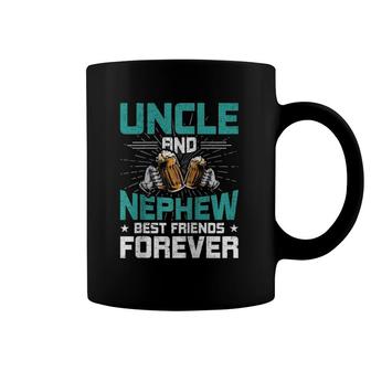 Uncle And Nephew Best Friend Forever Uncle Raglan Baseball Tee Coffee Mug | Mazezy