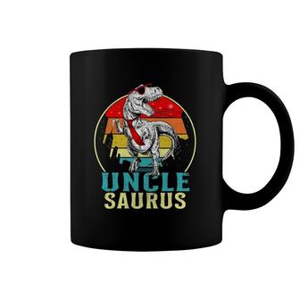 Uncle Saurusrex Dinosaur Uncle Saurus Fathers Day Coffee Mug | Mazezy