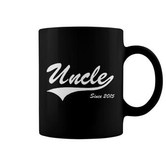 Uncle Since 2015 Coffee Mug | Mazezy