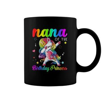 Unicorn Dabbing Nana Of The Birthday Princess Coffee Mug | Mazezy DE