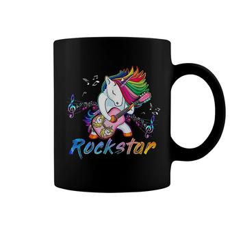 Unicorn Rock Guitar Rockin Music Singer Coffee Mug | Mazezy