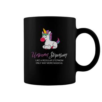 Unicorn Stepmom Step Mom Of The Birthday Girl Coffee Mug | Mazezy