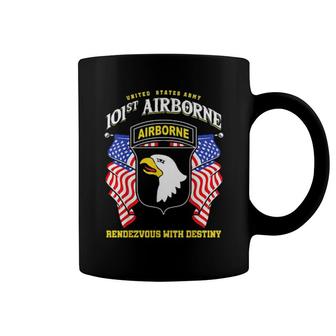 United States Army 101St Airborne Rendezvous With Destiny Coffee Mug | Mazezy