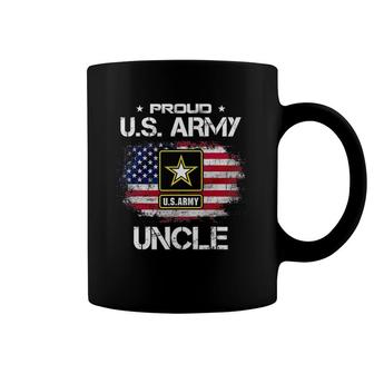 Us Army Proud Uncle Proud Uncle Of A Us Army Father's Day Coffee Mug | Mazezy