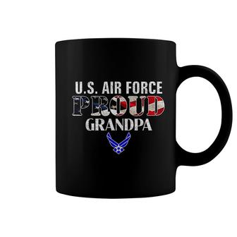 Us Proud Air Force Grandpa Coffee Mug | Mazezy