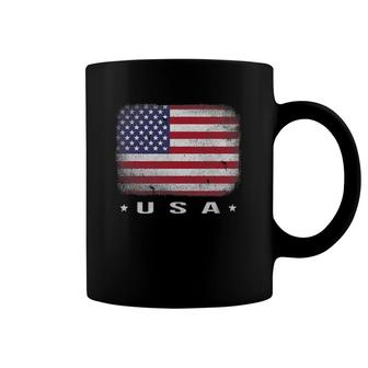 Usa American Flag 4Th July Fourth Red White Blue Star Stripe Coffee Mug | Mazezy UK