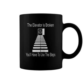 Use The Steps Aa Na Anonymous T 12 Step Recovery Gifts Zip Coffee Mug | Mazezy