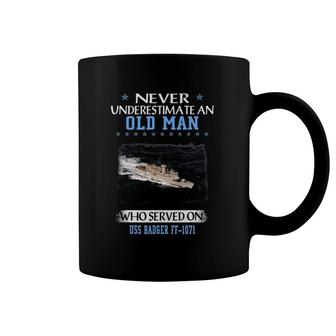 Uss Badger Ff 1071 Veterans Day Father's Day Coffee Mug | Mazezy