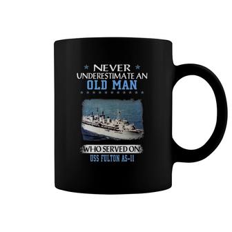 Uss Fulton As-11 Veterans Day Father Day Gift Coffee Mug | Mazezy