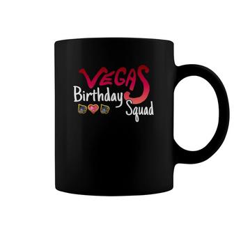 Vegas Birthday Squad Cute Funny Party Coffee Mug | Mazezy