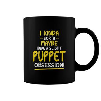 Ventriloquist Puppeteer Slight Puppets Puppeteering Coffee Mug | Mazezy