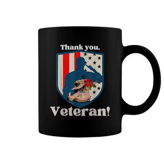 Veterans Day Military Boots Thank You Veteran Flag Coffee Mug | Mazezy