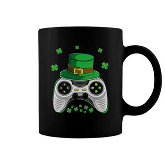 Video Game Controller Irish Gamer Boys St Patrick's Day Men Coffee Mug | Mazezy