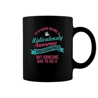 Videographer Awesome Videography Filmmaker Gift Coffee Mug | Mazezy