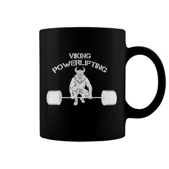 Viking Bodybuilding Weight Lifting Gym Coffee Mug | Mazezy
