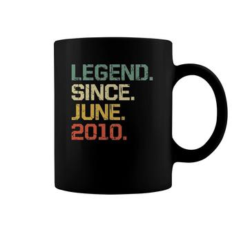 Vintage 12 Years Old Boys Girls Legend Since June 2010 Ver2 Coffee Mug | Mazezy