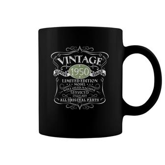 Vintage 1950 70Th Birthday All Original Parts Coffee Mug | Mazezy