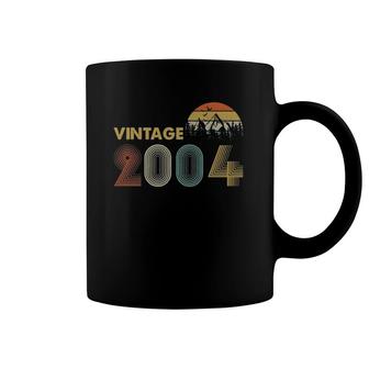 Vintage 2004 Funny 18 Year Old Boys Girls 18Th Birthday Gift Coffee Mug | Mazezy