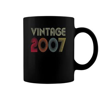Vintage 2007 Funny 15 Years Old Boys And Girls 15Th Birthday Coffee Mug | Mazezy