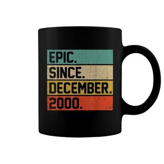 Vintage 21St Birthday Epic Since December 2000 Coffee Mug | Mazezy