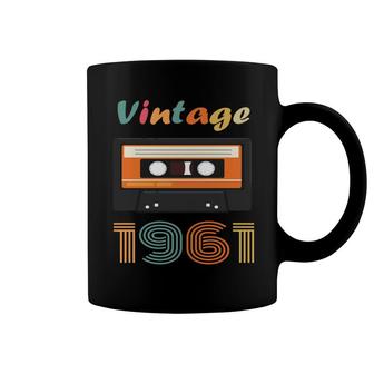Vintage Casset 1961 Birth 61Th Birthday Coffee Mug - Seseable