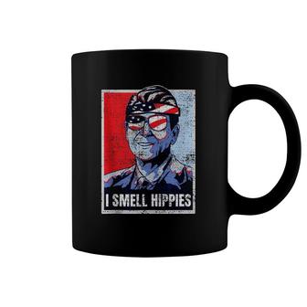 Vintage I Smell Hippies 4Th Of July Merica Coffee Mug | Mazezy