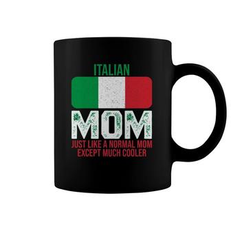Vintage Italian Mom Italy Flag Design For Mother's Day Coffee Mug | Mazezy