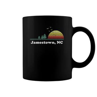 Vintage Jamestown North Carolina Home Souvenir Print Coffee Mug | Mazezy
