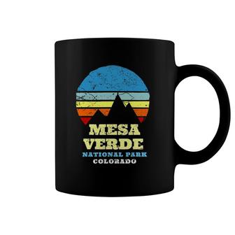 Vintage Mesa Verde Colorado National Park Coffee Mug | Mazezy
