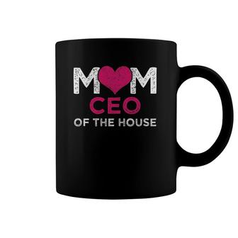 Vintage Mom Ceo Of The House Mother Career Parenting Gift Coffee Mug | Mazezy