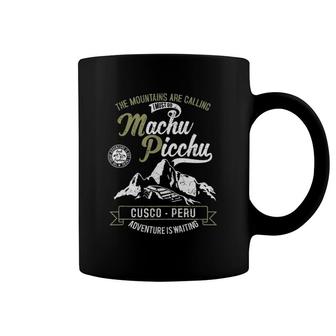 Vintage Peru Cusco Machu Picchu - Llama Souvenir Coffee Mug | Mazezy