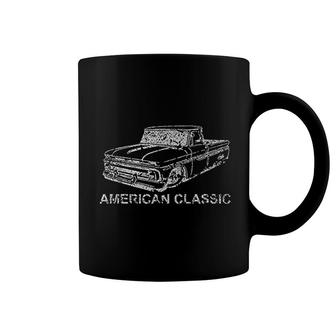 Vintage Racing C10 Hotrod Fleetside Pickup Truck Coffee Mug - Thegiftio UK