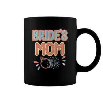 Vintage Retro Bride's Mom Bachelorette Party Matching Coffee Mug | Mazezy