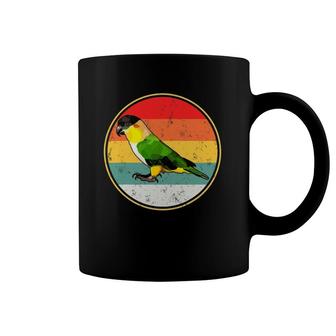Vintage Retro Sunset Caiques Bird Coffee Mug | Mazezy