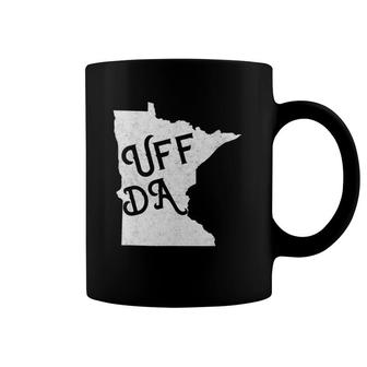 Vintage Uff Da Funny Minnesota Lingo Mn Graphic Coffee Mug | Mazezy