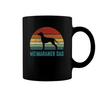 Vintage Weimaraner Dad Dog Lover Gifts Coffee Mug | Mazezy