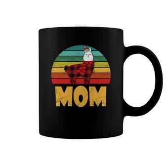 Vintagr Llama Mom Coffee Mug | Mazezy