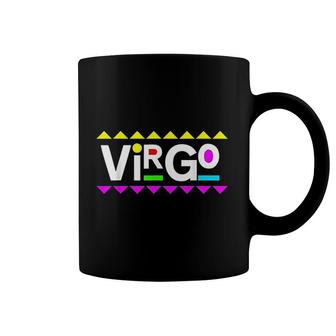Virgo Zodiac Design 90s Style Coffee Mug | Mazezy