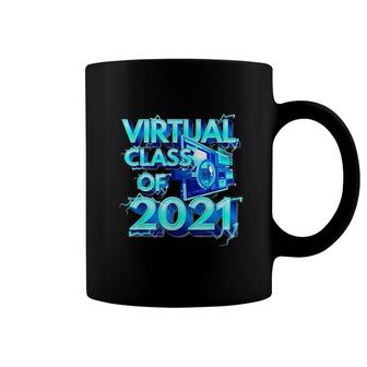 Virtual Senior 2021 Class Of 2021 Senior Coffee Mug - Thegiftio UK