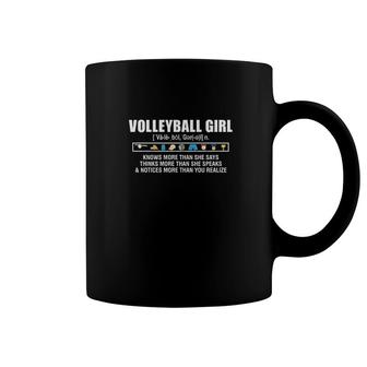 Volleyball Girl Coffee Mug | Mazezy