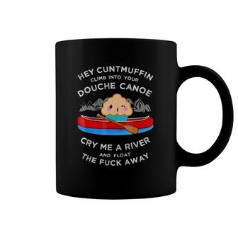 Vulgar Muffin Canoe , Curse Word Insult Tee Gift Coffee Mug | Mazezy