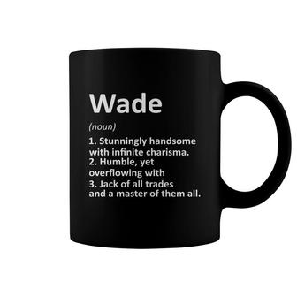 Wade Definition Personalized Name Funny Birthday Coffee Mug - Seseable