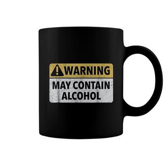 Warning May Contain Alcohol Coffee Mug - Thegiftio UK